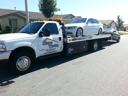 Light Duty towing available 24 hrs a day!