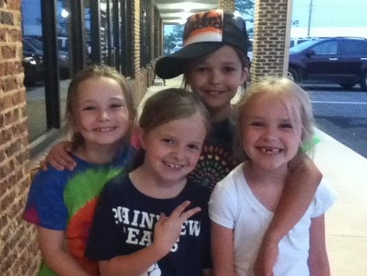 Fun after dance at pink