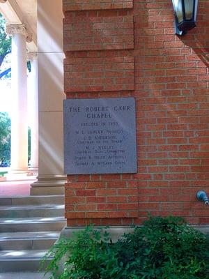 Robert Carr Chapel at TCU