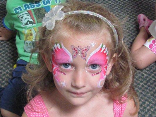 #facepainting #beautiful #butterfly