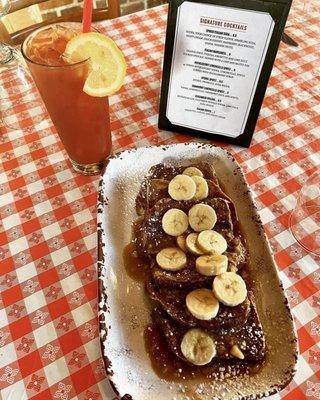 From their Facebook - "Kahlua French Toast with glazed bananas! ... now serving breakfast Saturdays and Sundays 8am-12pm."