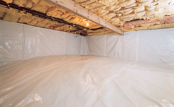 Encapsulated crawl space