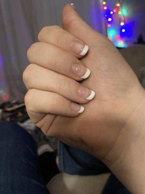 Gel manicure after four weeks