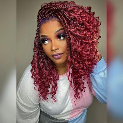 Crochet Hair in Multiple colors