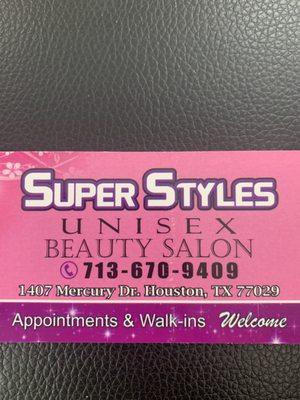 Super Styles Beauty Salon