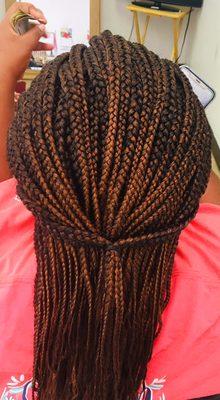 Medium braids