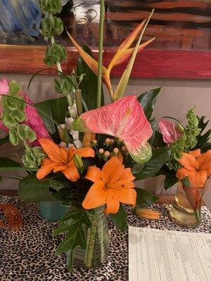 Tropical arrangement