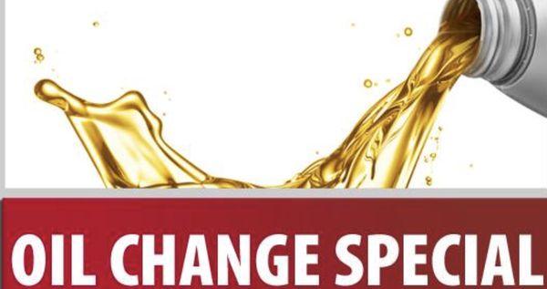 Oil Change Specials