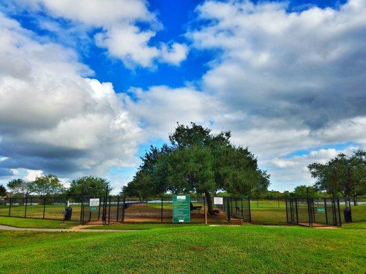 Entrance to park