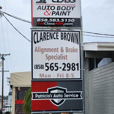 Clarence Brown Alignment Service