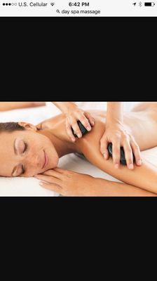 Hot Stone massage anyone?  Absolutely Wonderful!