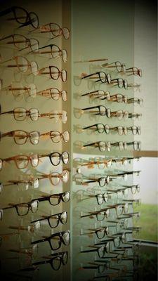 So many frames to choose from! Even designer !