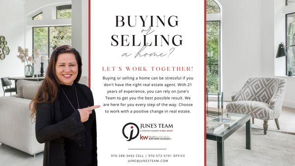 Buying or selling? Let's work together!