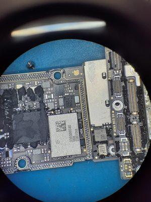 We are specialists in motherboard iPhone repair