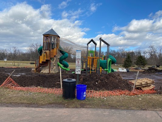 New playground construction