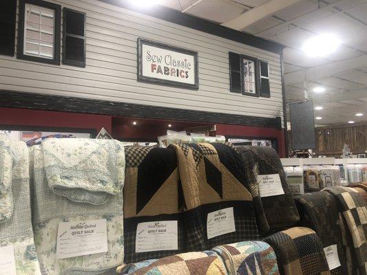 Selection of quilts