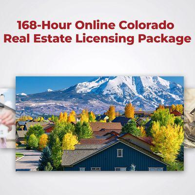 Online Colorado Real Estate Course. Get Your License by purchasing our 168-Hour Licensing Package. At VanEd, we offer 3 flexible prices.