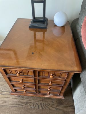 Damaged nightstand