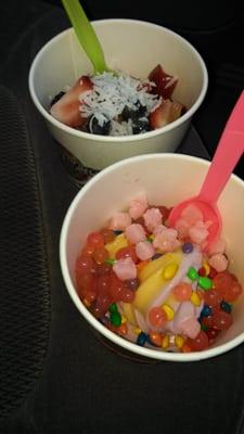 Mon and my froyo