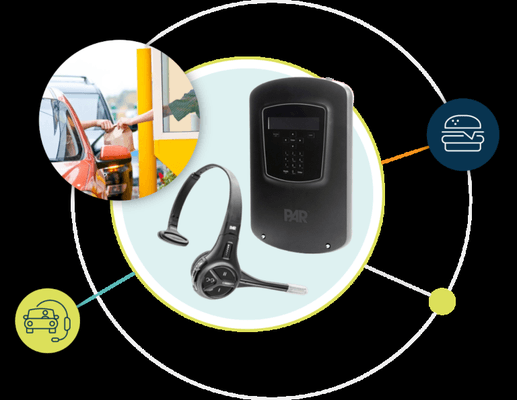 The PAR® G5 Drive-thru Headset System