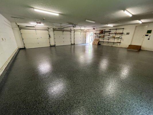 Epoxy Garage Floor in Kentucky.