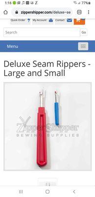 Seam ripper