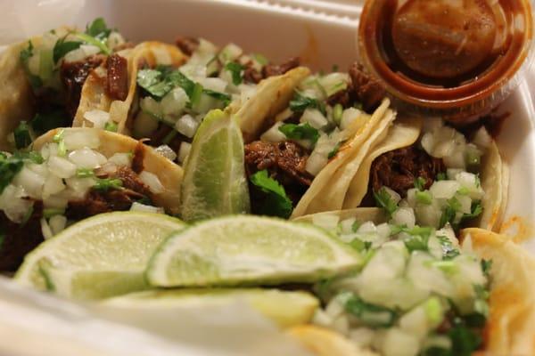 Barbacoa tacos (: