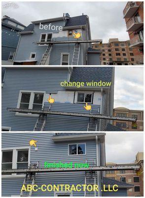 changing window