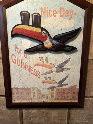 Guinness sign