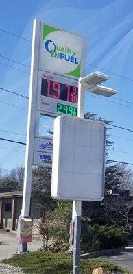 3/22 Gas prices are going down. . .