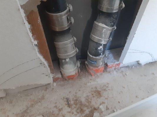 Relocating pipes