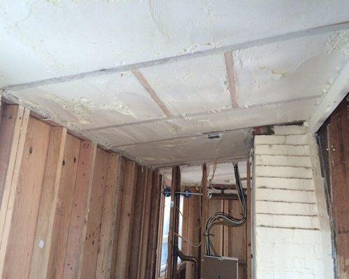 2nd Floor SprayFoam Insulation