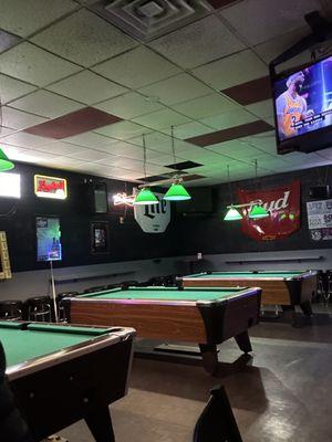 Pool tables