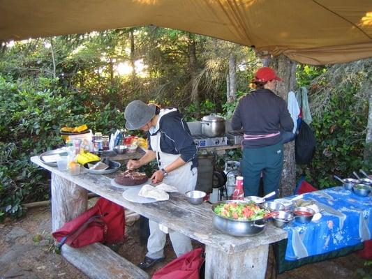 Kitchen at Camp Two