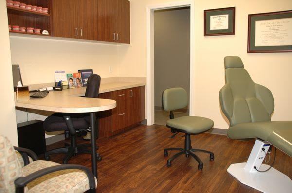 New patient consultation room