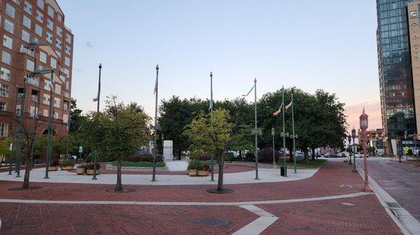 Looking west from Pier v