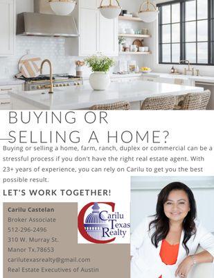 Carilu Castelan - Carilu Texas Realty