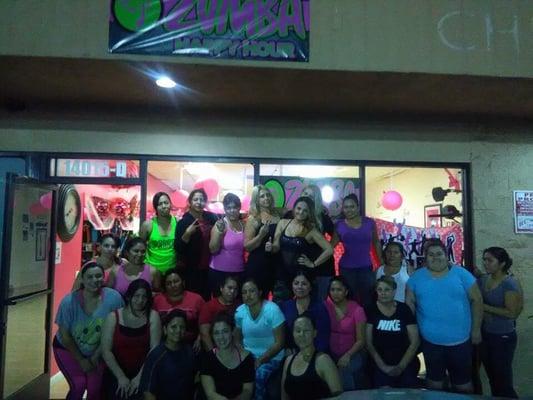 Zumba team