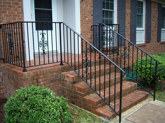 Custom rails for existing homes