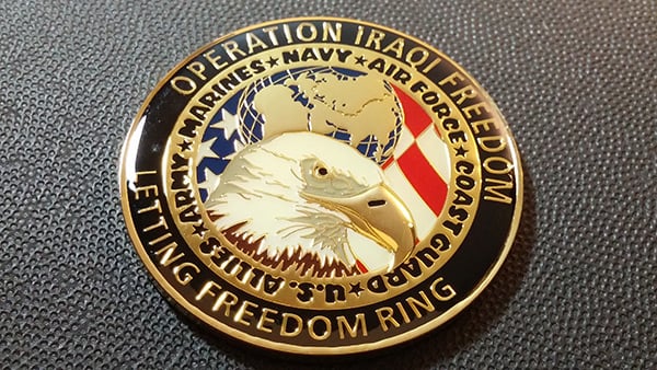 Gray Water Ops- Veteran owned and operated. Silk screen printing - custom coins - lapel pins - patches http://GrayWaterOps.com