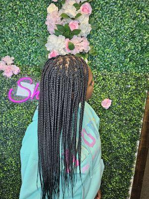 single box braids