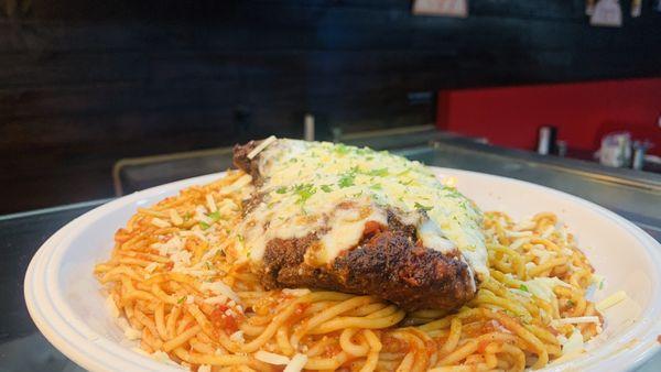 Chicken parmigiana