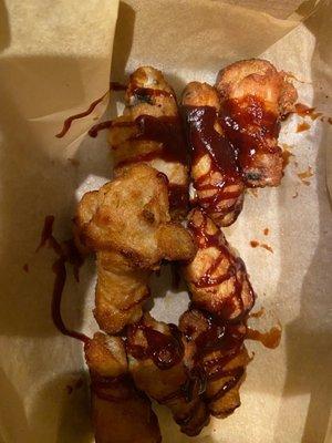 Honey bbq wings