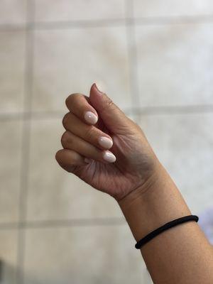 Nude Almond Nails (Powder)