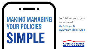 Try the MyAmFam mobile app to connect to your policies!