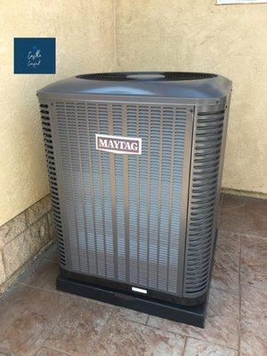 Maytag condenser installation