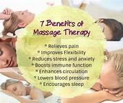 7 benefits of Massage Therapy