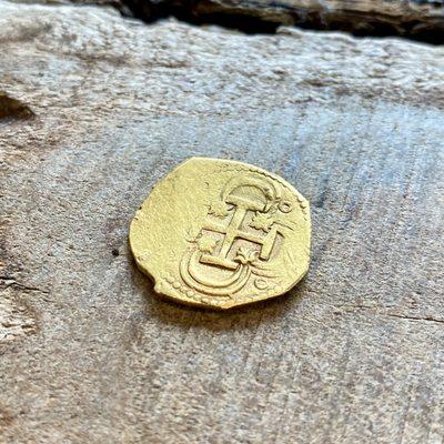 2 Escudo Gold Coin
 Non-Shipwreck
 Seville, Spain