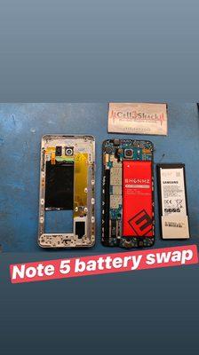 Note 5 battery replacement