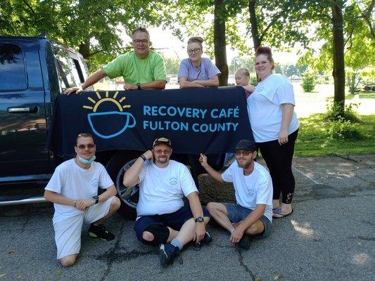 We are active. Parades, events, outreach programs, we are in the community spreading the message that recovery works.